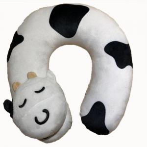 乳牛U型頸枕(抱枕/ 毯子/靠枕/暖手枕)